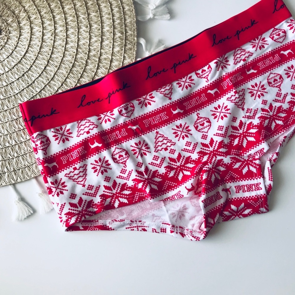 Victoria’s Secret PINK Logo Boyshort Panty